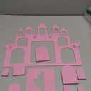 Taladad for Toniebox 2/ 1 Tonie Shelf Wall Mounted Set, Tonies Figures Tonies Storage, Magnetic Floating Shelves Compatible with Tonie Box Player Character for Kids Room Castle