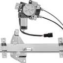 BDFHYK 741-709 Power Window Regulator with Motor Rear Right for 1997-2005 Buick Century 1998-2002 Oldsmobile Intrigue 1997-2004 Buick Regal