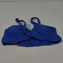 Women Bikini Top Only - Push Up Large Bust Swimsuit Top 2025 Twist Front Bathing Suit (Royal Blue)