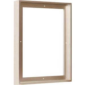 Pixy Canvas Floater Frame 16x20 for 1-1/2 (1.5) inch Deep Canvas Paintings/Canvas Prints/Wood Canvas Panels/Wall Art/Wall Decor/Home Decor/Artwork (Champagne, 16 x 20 inch, Portrait)