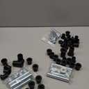 Wsays HDPE Suspension Front & Rear A-Arm Bushing Kit Compatible with Polaris RZR 900 S900 900XC 2014-2021