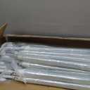 G4Free 62 Inch Clear Golf Umbrella Transparent Auto Open Large Stick Umbrella Oversized Windproof Waterproof with Sleeve for Women Men (Clear-one pack)