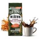 Four Sigmatic The Last of Us High Caffeine Cordyceps Coffee | Organic Dark Roast Extra Strong Ground Coffee with L-Theanine | Energy Booster Without the Jitters | 10oz Bag (EXP 03/03/27)