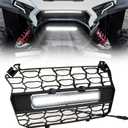 Front Mesh Grill with Light for Polaris RZR XP XP4 1000 2024-2025
