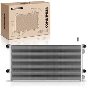 A-Premium Air Conditioning A/C Condenser Compatible with Volvo 9700, VAH, VHD, VN, VNL, VNM, VT, WI & Mack CHU, CXU, GU4, GU5, GU7, GU8, TD700