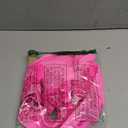 Starrylion Women 2 Piece Lace Lingerie Set Pullover Removable Padded Bralette Sexy Boyshort Panties PJ Set (Hot Pink) XS