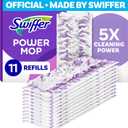 Swiffer PowerMop Multi-Surface Mopping Pad Refills, Made by Swiffer, for Floor Cleaning, 11 Count (11 Count (Pack of 1))