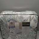 Madison Park Season Set, Matching Bed Skirt, Decorative-Pillows, Queen(90"x90"), Isla, Floral Medallion Blue 8 Piece