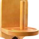 GSE Games & Sports Expert Billiard Wall Mounted Wood Cone Chalk Holder, Pool Table Cone Chalk Holder, Billiards Accessories (Oak)