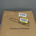 Chainsaw Cordless, 12 Inch Electric Chain Saw, Handheld Brushless Chainsaws with Tool-free Chain Tension & Auto Lubrication, 4000mah*2 Battery (12 Inch Chainsaw)