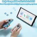 GeekShare Slim Cover Case Compatible with Switch 2, Shock-Absorption and Anti-Scratch PC Cover Skin for Switch 2 Game Console - Shark Party