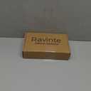 Ravinte 10 Pack 5 Inch Square Cabinet Handles, Brushed Brass Finish, Stainless Steel Kitchen Hardware Pulls with 5" (128mm) Hole Center for Cabinets, Gold