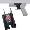 2 Gun Magnet Mount, Gun Magnet with Trigger Guard Protection, Magnetic Gun Mount for Car, Truck, Desks, Safes, Walls
