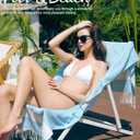 Genovega Oversized Giant Turkish Beach Towel Blanket Extra Large XXL Lightweight Quick Dry Sand Free Boho Throw Pool Cloud Sandrpoof Blankets Women Men Big Jumbo Wide 2 Person Size Dot Pinks