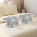 Multifunctional Invisible Bed Sheet Fastener Bed Sheet Fastener Safety Needle-Free Bed Sheet Anti-Shift Fastener (Gray)