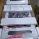 GOYOUTH 2 in 1 Under Desk Electric Treadmill Motorized Exercise Machine with Wireless Speaker, Remote Control and LED Display, Walking Jogging Machine for Home/Office Use