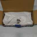 Bathroom Toilet Paper Holder Wall Mount SUS304 Stainless Steel Double Post Pivoting Toilet Paper Roll Holder Wall Mounted for Bathroom RV Commercial Toilet Tissue Dispensers, Brushed Nickel