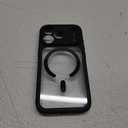 ESR for iPhone 17 Pro Case, Camera Control, Compatible with MagSafe, Shockproof Military-Grade Section, Magnetic Phone Case for iPhone 17 Pro, Classic Hybrid Case, Clear Black