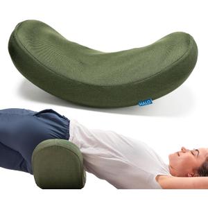 Halo Lumbar Massage Stretcher with 8 Acupressure Nodes for Waist, Hip, and Back Pain Relief, Ergonomically Designed for Active Stretching, Recovery Gift