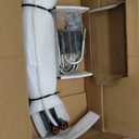 Single Trailer Leaf Spring 4 Leaf Double Eye 1750 lbs Cap for 3500 lbs Axle Suspension & U-Bolt kit, 25-1/4" Length fits for SW4B - Set 2