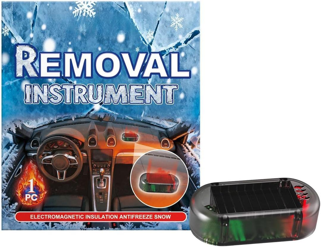 Car Snow Removal Tool Glass Deicing Snow Melting Fast Portable Mini Deicer, Pack of 3