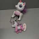 Power Your Fun Robo Pets Unicorn Toy 2pk Set - Unicorns Gifts for Girls and Kids (1) Unicorn Robot STEM Toy with Interactive Hand Gestures or Remote Control to Move and (1) Mini Automated Smart Robot