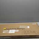 FACHNUO 3 Feet Portable Wheelchair Ramp, Non-Skid Aluminum Handicap Ramps with Handle, Folding Threshold Wheel Chair Ramp for Home Steps, Stairs, Entry, Threshold, Curbs, Stairs, 800LBS Capacity 3FT (Using height 3-9''