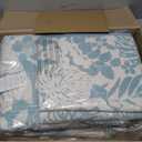 Tommy Bahama - King Quilt Set, Reversible Cotton Bedding with Matching Shams, Coastal Bedspread, Super Soft Bedding Set (Laguna Beach Aqua, King)
