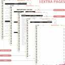 4 x 2026 Planner, Weekly and Monthly Calendar Planner Agenda, Jan 2026 - Dec 2026, Planning Academic Book, Office Desk Accessories and School Supplies - A5 (6.3'' x 8.5'') (Blossom & Birds)