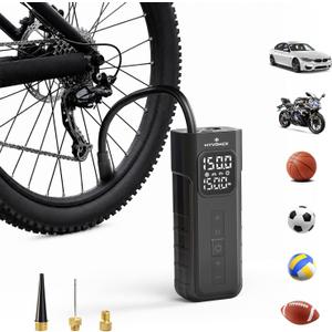 150 PS Portable Bike Pump for Tire Inflator Electric Air Compressor
