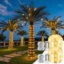2 Pack Battery Powered String Lights Waterproof with Remote Total 66ft 200LED Timer 8 Modes Battery Operated Outdoor Lights for Christmas Decor Trampoline Camping Tents, Warm White