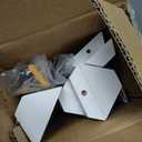 2 Pack Coat Rack Vertical Wall Mount, Bamboo Coats Hooks Clothes Holder Hanger for Wall Coat Hat Jacket Clothing Bathroom Robes Mudroom Entryway(White) (Large)