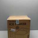 Nugget Ice Maker Countertop, Soft Chewable Pellet Ice, 35lbs/Day | Stainless Steel Ice Maker Ready in 6 Mins with Touch Screen, Auto Ice Drop, Self-Cleaning, Scoop Included for Kitchen Office