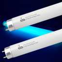 BL T8 F10W Replacement Bulbs for Aspectek, LiBa 20W Indoor Device, F10T8 BL365nm 10 Watt Tube G13, 13'' Linear Black Light Fluorescent Tube 2 Pack