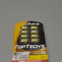 TopTech ULTRA 5 Razors for Men - Replaceable Cartridges for Manual Shaving Razor, 5 Blades Technology Refills - 7 Count Pack - Fits Gillette Fusion - Soft Shave & Sharp - Cost-effective Refill