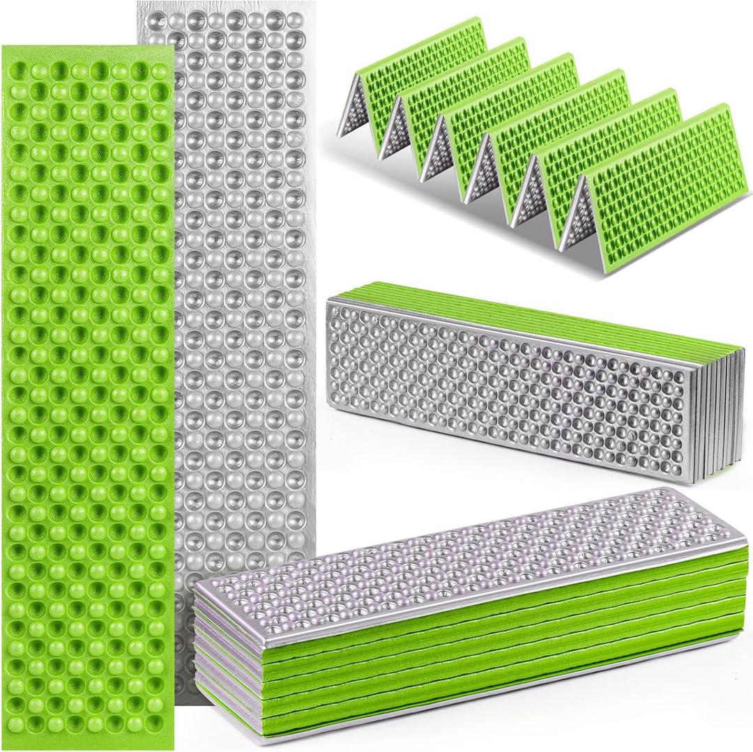 Foam Camping Pads for Sleeping, Foldable Closed Cell Foam Camping Mattress, Waterproof Outdoor Sleeping Mat for Ultralight Backpacking Thru-Hiking (1 Pack)