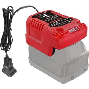 Replacement Charger for Milwaukee M18 18V, Battery Adapter for Milwaukee 18V Lithium-Ion Tools Battery Power Charger