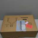 HUANUO Dual Monitor Stand for 1340, Premium Dual Monitor Mount with USB, Height Adjustable Monitor Stand for 2 Monitors, VESA Mount with Clamp/Grommet Base, Holds 26.4lbs per Arm, HNDS7