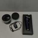 Philips Norelco Shaver i9000 Prestige Ultra, Wet & Dry Electric Shaver, Adriatic, SenseIQ Pro Technology, Triple Lift & Cut System, 360 Rotating NanoTech Precision Blades, Precision Trimmer, XP9401/92 (i9000Prestige + UV Charge Case, QCP & Trimmer, Black)
