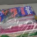 Ziploc Gallon Food Storage Bags, Stand-Up Bottom, Easy to Fill, 81 Count 