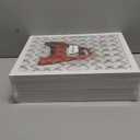 Wiscet Picture Frame Set of 9, 11x14 with Mat or 8x10, White, Classic Design, Engineered Wood, Wall Mount or Tabletop