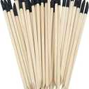 Sanding Sticks DGBRSM 30pcs Black 37mm Matchsticks Double-Side Slanted Sanding Twigs Fine Detailing Sanding Sticks for Plastic Models Wood Hobby