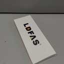 LDFAS for Galaxy Watch Active 2 40mm/44mm, 20mm Solid Stainless Steel Metal Watch Strap Compatible for Samsung Galaxy Watch 3 41mm/42mm Band, Black/Blue