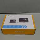 Blue HDMI Wireless Transmitter and Receiver with LED Screen, 2.4G/5G HDMI Extender Kit, Heat Dissipation and Easy-to-Carry Design, 30m/100ft Range, for PC/DV/HDTV/Projector/TV Box