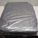 Pickup Seats Covers Compatible with Chevy Silverado 1500 GMC Sierra 2007-2024 Custom Trail Boss High Country LT LTZ SSV Waterproof Leather Seat Covers(Blue_Line)