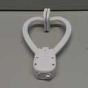 Interactive Cat Toys for Indoor Cats, Automatic Hanging Door Feather Toy Mouse & Ribbon Wand Teaser,USB-Rechargeable Self Play Chase Exercise Feather Toys for Bored Indoor Adult & Kitten Cats (White)