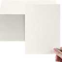 Geosar 200 Sheet Linen Cardstock Invitation Cardstock Heavyweight Printer Paper 92lb 250gsm Index Cards for Printer Cover Postcards Blank Flash Note Greeting (Beige)