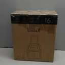 LUGGEX Underseat Carry On Luggage with Wheels, Stylish Lightweight Under Seat Luggage, Soft Sided Personal Item Suitcase for Short Trip (Black, 16 Inch)