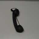 Retro Phone Handset for iPhone & Android, Cell Phone Receiver with Microphone & Speaker,Retro Phone Handset,Comfortable Retro Telephone Style Landline Handle Receiver Cell Mobile Phones (Black)