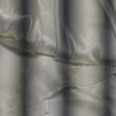 ZHEXUDAI Lace Stamp High Neck Wedding Dress with Long Sleeves ，Elegant Satin A-Line Bridal Gown with Train for Formal, M